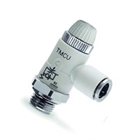 Camozzi TMCU 1/8" Reglerventil / Flödesreducering